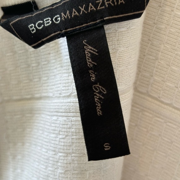 BCBG Maxazria Sequin Knit Dress white - Picture 6 of 8